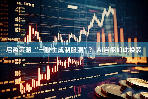 启盈策略 “一秒生成制服照”？ AI岂能如此换装